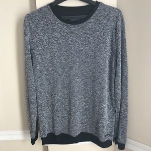 Kenneth Cole Reaction Black French terry Top